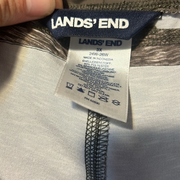 Lands' End Gray Jogger Track Pants - Picture 4 of 6